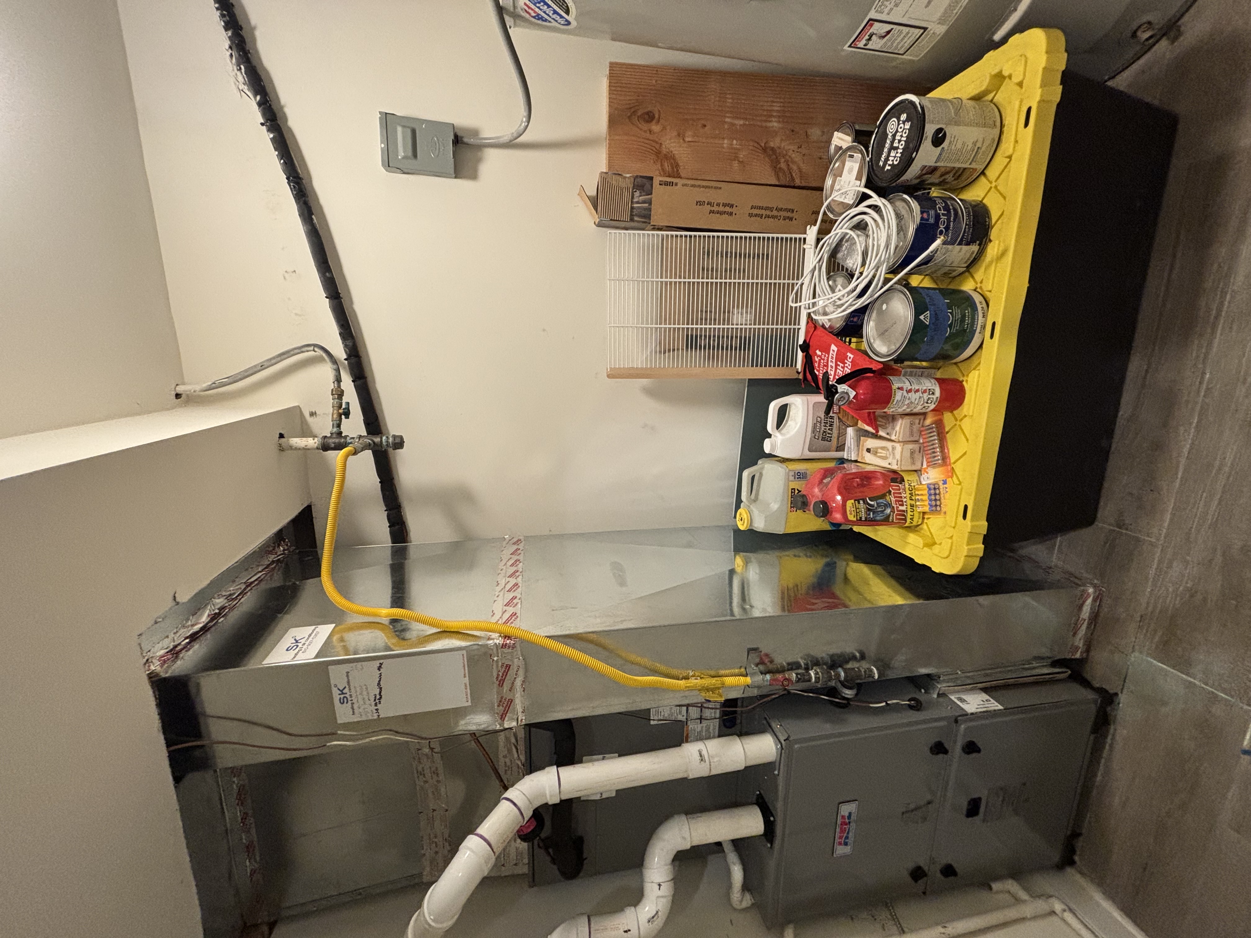 Unfurnished bathroom